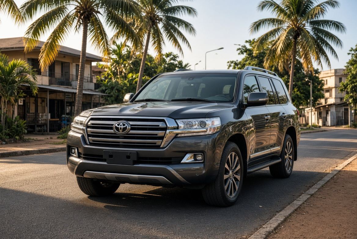 Toyota Land Cruiser V8 for rent in Accra Ghana — AccraDrive